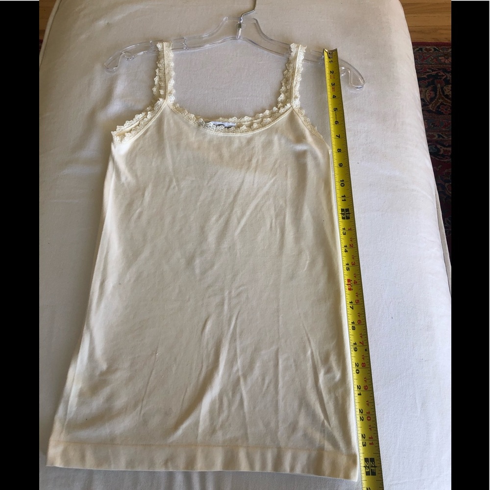 Louella Rose Tank w/ Laced Shoulders & Neckline. - Picture 5 of 6